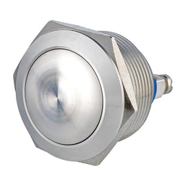 V22(22mm) Stainless Steel Anti Vandal Switch - 1NO Momentary